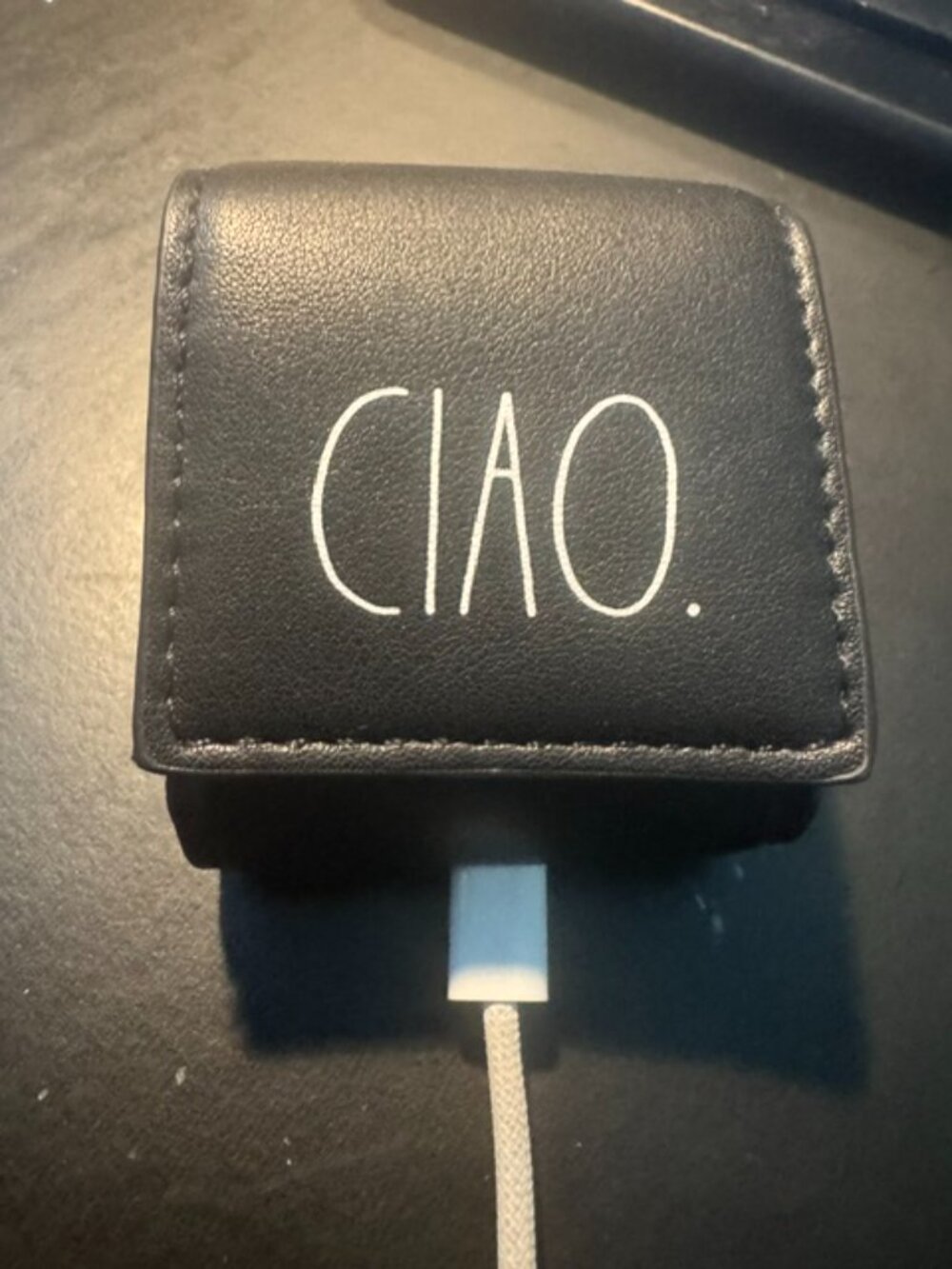 Rae Dunn New Ear Bud / Pods Holder w/ Clip and Charger Hole – CIAO